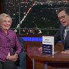 Hillary Clinton Critiqued Trump's 'Dangerous' UN Speech On Colbert